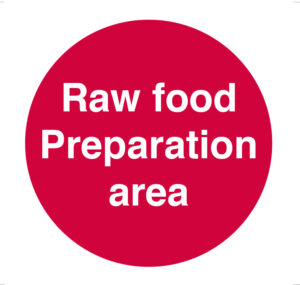 Raw Food Prep Area