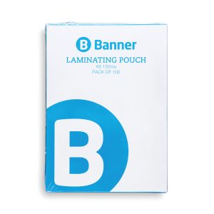 BANNER LAMG POUCH A5 150MU PK100