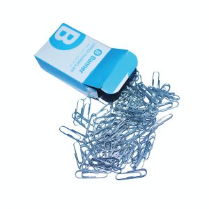 BANNER PAPERCLIP SM LIPPED 25MM P100