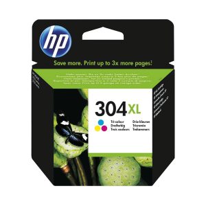 HP 304XL Original Ink Cartridge High Yield Tri-color N9K07AE#BGX