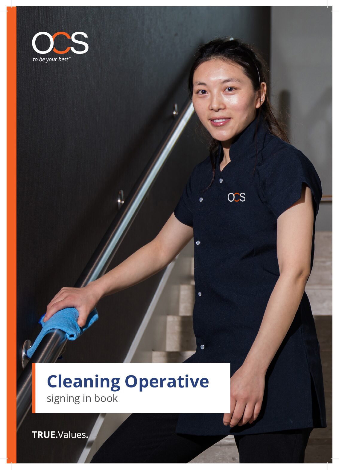 OCS Cleaning Operative Signing in Books